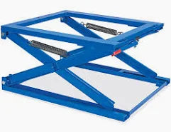 MESA PLATAFORMA ELEVADIZA TIPO TIJERA CON ALTURA VARIABLE CON PISTON HIDRAULICO ACCIONAMIENTO MANUAL CAP.1 TON